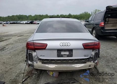 2016 Audi A6 Prestige из США, поврежденный, VIN WAUHGAFC2GN063620